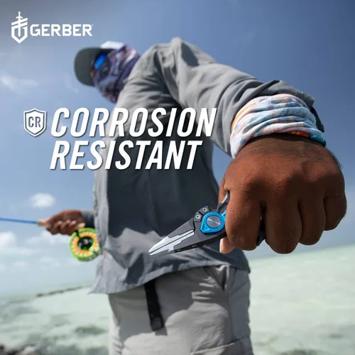 Vista 4 de Gerber Gear Alicates Magniplier Needlenose - Alicates de pesca duraderos para ambientes de agua dulce y salada - Equipo de pesca premium - 7.5