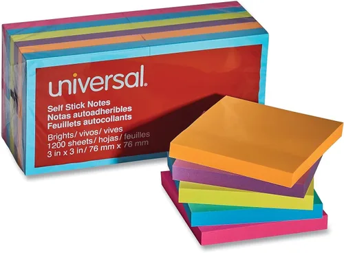 Vista 6 de Universal UNV35610 - Almohadillas brillantes autoadhesivas estándar