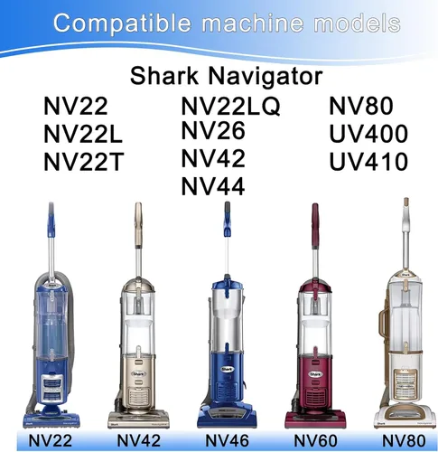 Vista 2 de Manguera de vacío mejorada para Shark Navigator NV22, NV22L, NV26, NV22T, NV22T, NV22LQ, NV80, NV42, NV44, UV400, UV410, manguera de repuesto Shark
