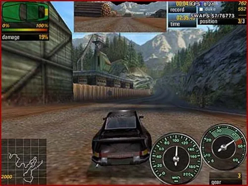 Vista 6 de Need for Speed Porsche Unleashed - PC