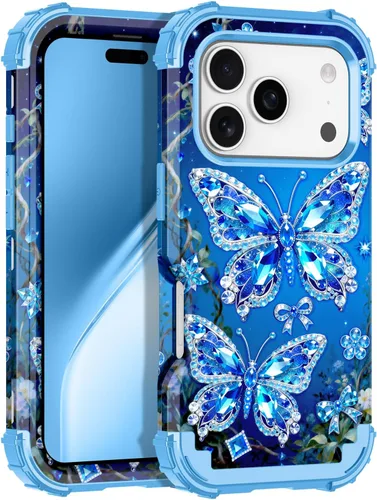 Vista 29 de Rancase Funda para iPhone 11, tres capas de alta resistencia a prueba de golpes, protección de plástico duro + funda protectora de goma de silicona