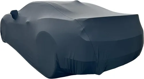 Vista 6 de Cubierta antipolvo para interior de automóvil compatible con Chevrolet Camaro S5, RS, ZL1, 2/28, LS, 1LT, 2LT, 3LT, LT1 (negro)
