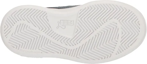 Vista 4 de PUMA Tenis unisex Smash 3.0 de cuero con velcro para niños