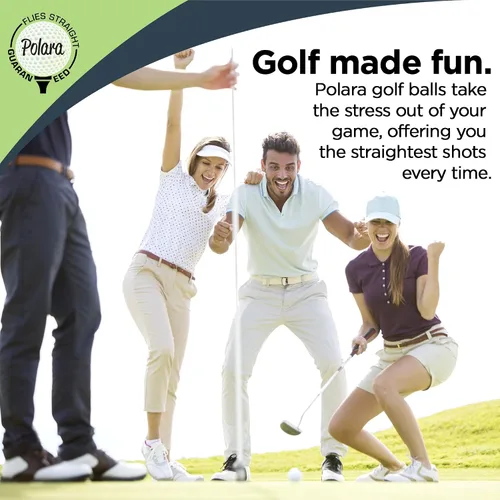 Vista 6 de Polara Self-Correcting Golf Balls – High-Performance Golf Balls with Soft Feel, Anti-Slice & Hook Correction, Exceeds USGA Limits, Dimple Design for