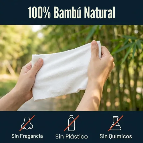 Vista 5 de Tabletas de toallas comprimidas – Tabletas de papel higiénico 100% de bambú para camping, ideales para senderismo, viajes y mochilismo – Paños