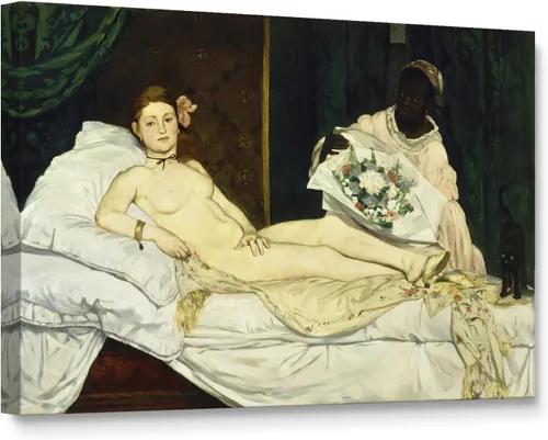 Vista 26 de Niwo ART - Bandera, serie de pinturas más famosas del mundo, lienzo para pared, decoración del hogar, envoltura de galería, estirado, enmarcado
