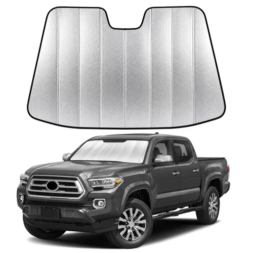 Vista 48 de EcoNour Parasol plegable para parabrisas de Mazda 3 2014-2016 2017 2018, parasol para ventana delantera de automóvil, protección UV, bloqueador