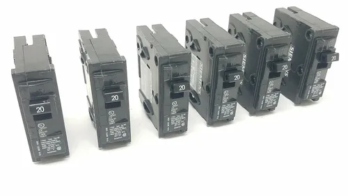 Vista 20 de Disyuntor Q115 de 15 amperios tipo de polo único QP