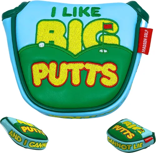 Vista 8 de Divertidas fundas para palos de golf para putter, I Like BIG PUTTS and I Cannot Lie, divertida cubierta de golf para putters, regalos de golf