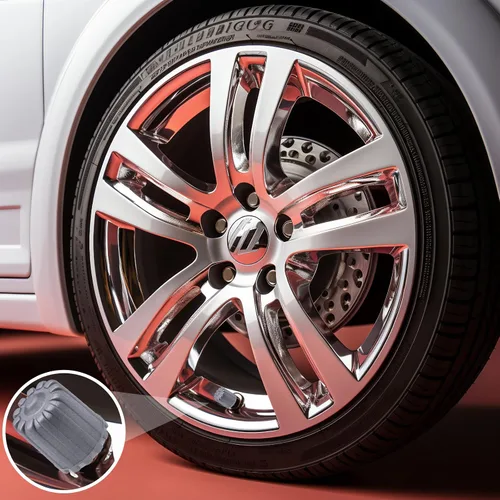 Vista 25 de 10 piezas de tapas de válvula de neumático TPMS con vástago largo, tapas de válvula de rueda de plástico negro para TPMS TR20008, tapas de vástago