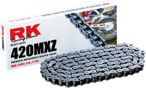 Vista 5 de RK Racing Chain 420MXZ-CLIP-CL (Serie 420) Enlace de conexión tipo clip de acero sin junta tórica