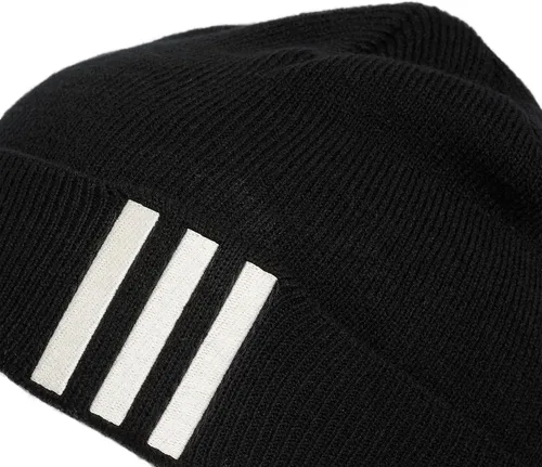 Vista 3 de adidas Unisex-Adult Off Set Three-stripe Cuff Fold Beanie
