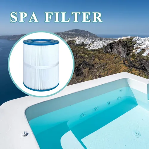 Vista 6 de Filtro de spa compatible con PDM28, 461273, FC-9944, SD-01392, AquaRest, filtro Dream Maker para bañera de hidromasaje de 28 pies cuadrados, paquete