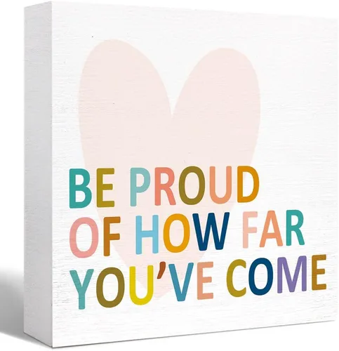 Vista 13 de Letrero inspirador de madera con texto en inglés «You Are Capable Of Amazing Things» («You Are Capable Of Amazing Things»)