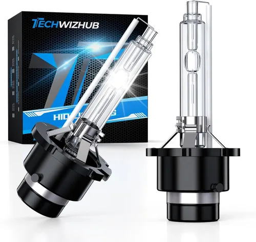 Vista 17 de Bombillas HID de xenón D1S, 6000 K 35 W, luz blanca fría, luz alta/baja, 66144 66140 85140 85415, bombilla de repuesto, fácil instalación, paquete