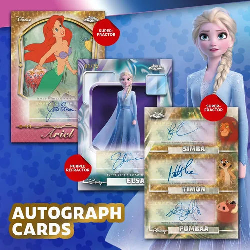 Vista 8 de Topps Chrome Disney 2026 - Sellado de fábrica - Mega Box