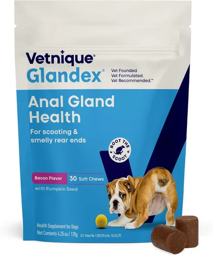 Vista 12 de Vetnique Glandex Advanced Strength - Glándula anal masticable para perros