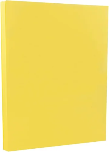 Vista 14 de JAM PAPER Vellum Bristol Cartulina de 65 lb - 8.5 x 11 Coverstock - 147 gsm - Azul - 50 Hojas/Paquete