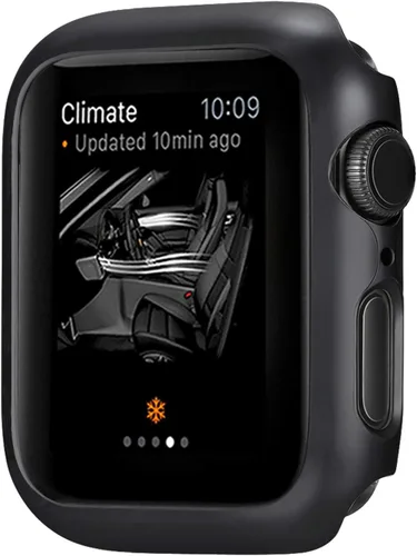 Vista 20 de Compatible con Apple Watch de 1.654 pulgadas Series 10 (2024), protector de parachoques superfino, cubierta dura de policarbonato, ligero, delgado