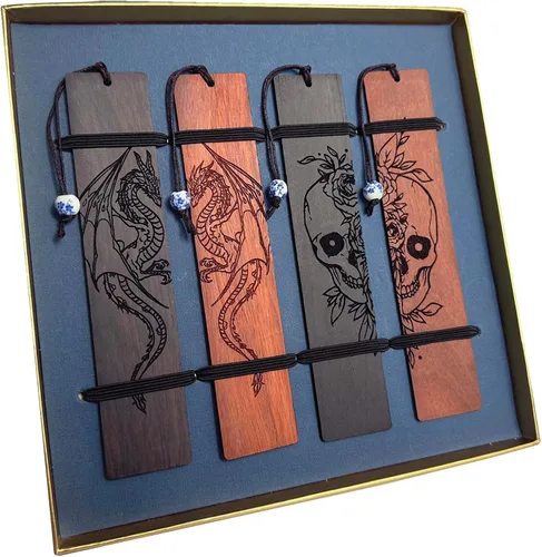 Vista 16 de Regalo de Marcapáginas de Dragón, Marcadores para Hombres y Niños, Marcadores Geniales, Marcadores de Libros para Adultos y Niños, Regalos