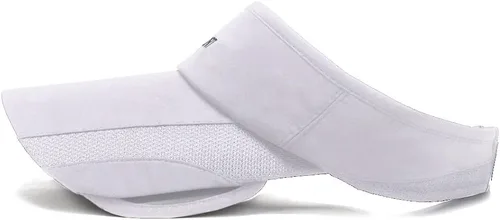 Vista 4 de Viseras solares para mujer con visera retráctil, visera de golf, protección UV, gorra de playa, tenis, correr, deporte, sombrero ajustable
