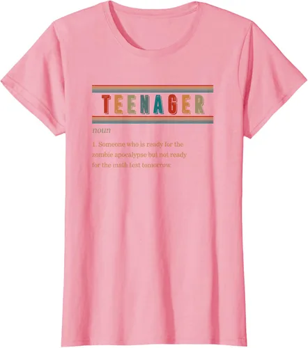 Vista 10 de Camiseta divertida de regalo de cumpleaños para niñas y niños y adolescentes, Negro, S