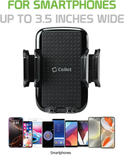 Vista 6 de Cellet Soporte de teléfono inteligente para ventilación de aire, soporte para automóvil compatible con Moto z3, Moto G6, e5, Play, z2, Force