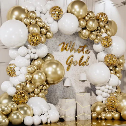 Vista 9 de Kit de arco de guirnalda de globos de mago mágico todo en 1 con snitch adicional para decoraciones de cumpleaños de mago mágico, suministros