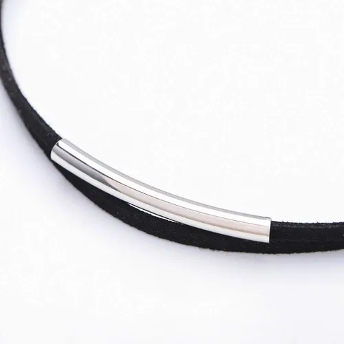 Vista 5 de JAKAWIN Gargantilla Collar Ajustable Negro Collar Collares para Mujer NK134