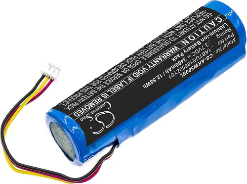 Vista 2 de FITHOOD Reemplazo de batería para AKAI EWI 5000 5000 Solo 1ABTUR18650ZY01 (3400mAh/3.7V)