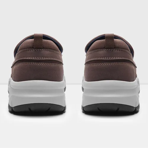 Vista 4 de Cestfini Zapatos sin cordones para hombre, mocasines casuales para caminar con soporte para el arco, zapatos ortopédicos ligeros y antideslizantes
