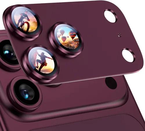 Vista 102 de Uyiton para iPhone 13 Pro/iPhone 13 Pro Max Protector de Lente de Cámara, [Fuerte Adhesión] [Protección contra Caídas] Cubierta de Cámara Posterior