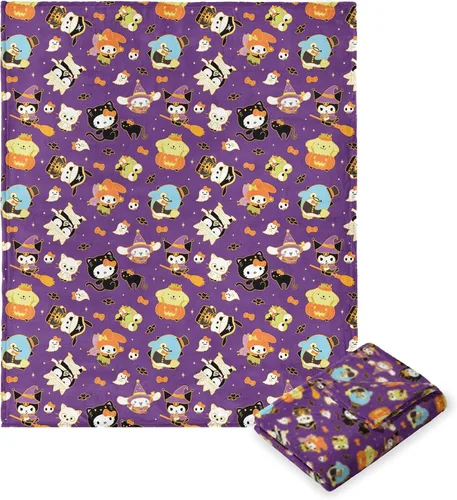 Vista 29 de Northwest Manta de Tiro Hello Kitty Silk Touch, 50" x 70", Love You Much Te amo mucho