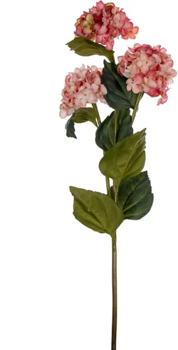 Vista 11 de Vickerman Espray de hortensias artificiales burdeos de 33 pulgadas con tres cabezas de flores, 2 por bolsa.