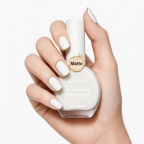 Vista 12 de OpenLive 16.5ml Esmalte de uñas negro de gran volumen de secado rápido, esmalte de uñas de color de secado rápido y larga duración para arte de uñas