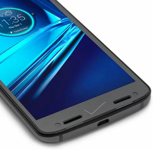 Vista 7 de ArmorSuit MilitaryShield - Protector de pantalla para Motorola Droid Turbo 2, cobertura máxima, película transparente HD antiburbujas