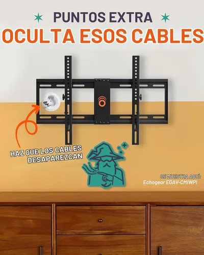 Vista 7 de Soportes de TV inclinables