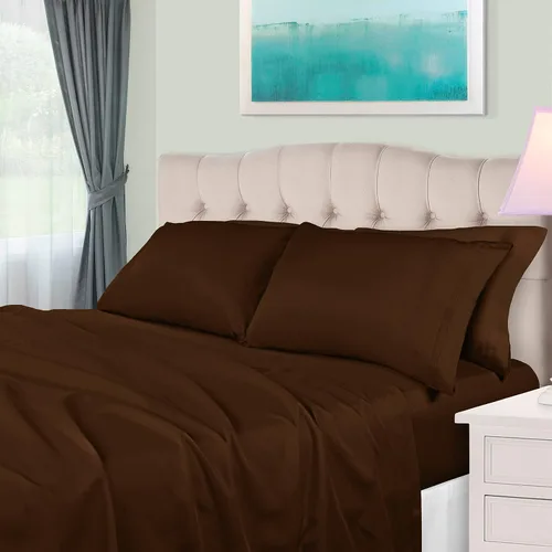 Vista 45 de BLUENILEMILLS Juego de ropa de cama ultrasuave de algodón egipcio de fibra larga, 650 hilos, lujoso, elegante, tejido de satén suave, 1 sábana