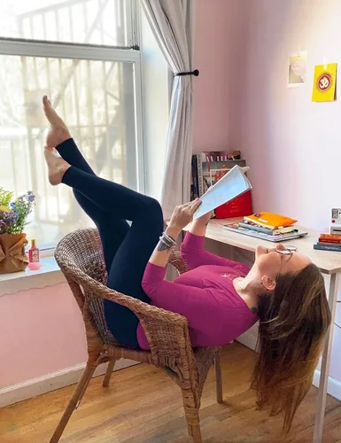 Vista 4 de Natural Feelings Leggings de cintura alta para mujer, ultra suaves, elásticos, opacos, ajustados, para yoga, talla única y talla grande