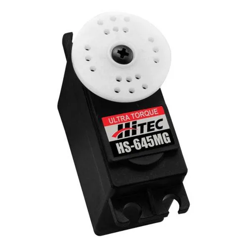 Vista 2 de Hitec 32645S HS-645MG High Torque 2BB servo engranaje de metal