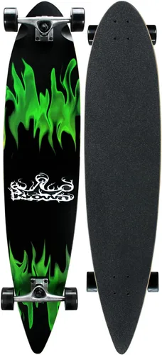 Vista 5 de Krown Monopatín Longboard Completo