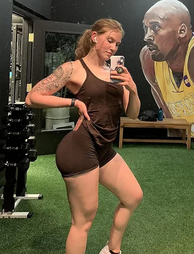 Vista 7 de CHANGEZOE Pantalones cortos de entrenamiento para mujer, sin costuras, cintura alta, amplifican el gimnasio, yoga, atléticos, pantalones cortos