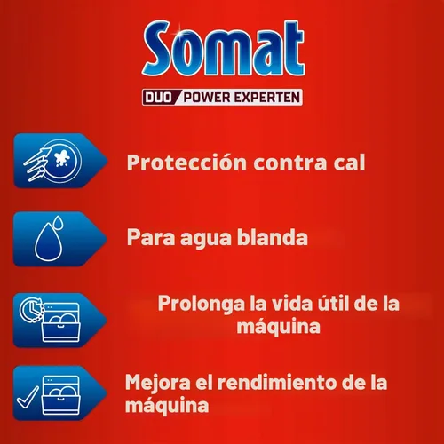Vista 3 de Somat Sal para lavavajillas (caja de 5 cajas)