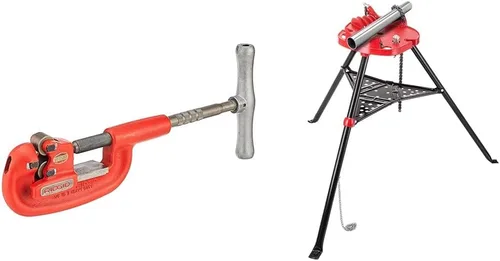 Vista 2 de Cortador de caño resistente Modelo 2-A, cortador de caños de acero de entre 1/8 pulgadas hasta 2 pulgadas RIDGID 32820