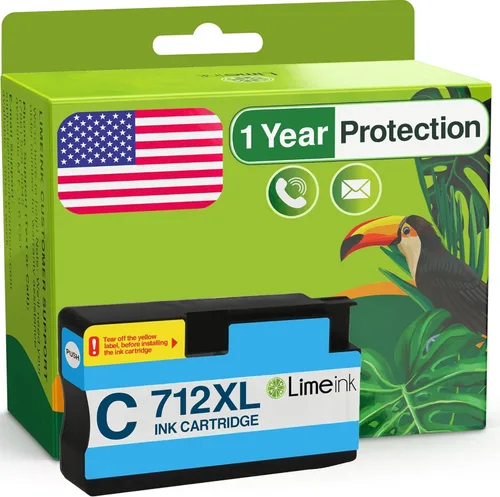 Vista 7 de Limeink Cartuchos de tinta de repuesto compatibles para HP 712 cartuchos de tinta 712XL para impresoras de trazador DesignJet T650 T630 T230 T210 1
