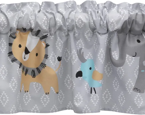 Vista 2 de Bedtime Originals Cenefa de ventana Jungle Fun