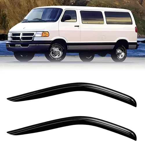 Vista 44 de Protectores de lluvia de ventana para Ford F150 SuperCab 2004-2014 2 piezas deflector de ventana para 09-14 F-150 con 2 puertas delanteras