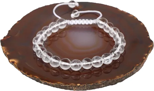 Vista 49 de AD Beads Pulseras de piedras preciosas unisex de 0.315 pulgadas (0.315 in), macramé curativo ajustable de 7 a 9 pulgadas Usa esta pulsera