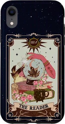 Vista 25 de Tarot Card Lover Tarot Reader Fortune Teller Book Lover Funda para iPhone 17