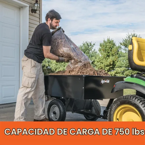 Vista 3 de Agri-Fab 45-0101 remolque para conectar al automóvil, máxima utilidad, 750 libras